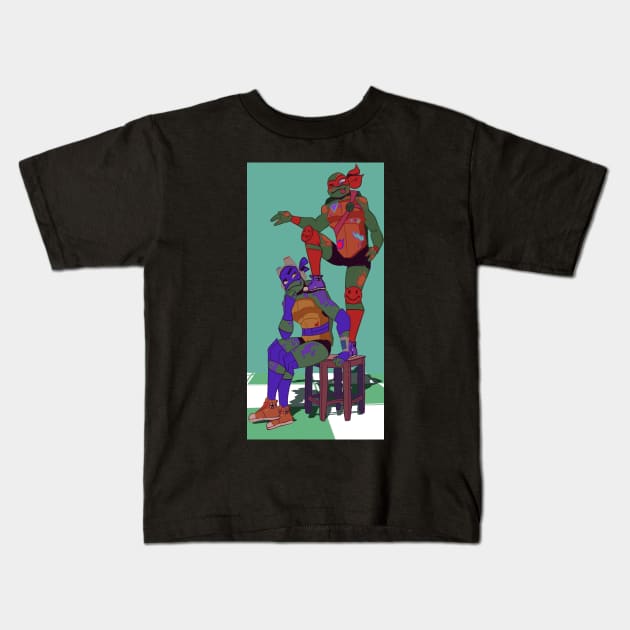B-team Kids T-Shirt by Styx does art